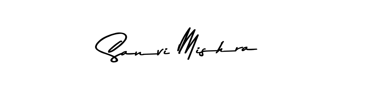 Also You can easily find your signature by using the search form. We will create Sanvi Mishra name handwritten signature images for you free of cost using Asem Kandis PERSONAL USE sign style. Sanvi Mishra signature style 9 images and pictures png