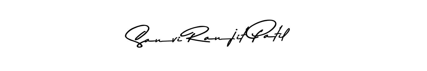 Similarly Asem Kandis PERSONAL USE is the best handwritten signature design. Signature creator online .You can use it as an online autograph creator for name Sanvi Ranjit Patil. Sanvi Ranjit Patil signature style 9 images and pictures png