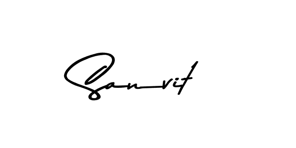 You should practise on your own different ways (Asem Kandis PERSONAL USE) to write your name (Sanvit) in signature. don't let someone else do it for you. Sanvit signature style 9 images and pictures png
