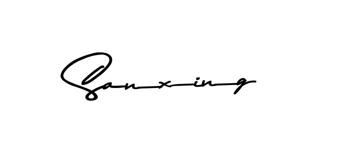 Asem Kandis PERSONAL USE is a professional signature style that is perfect for those who want to add a touch of class to their signature. It is also a great choice for those who want to make their signature more unique. Get Sanxing name to fancy signature for free. Sanxing signature style 9 images and pictures png