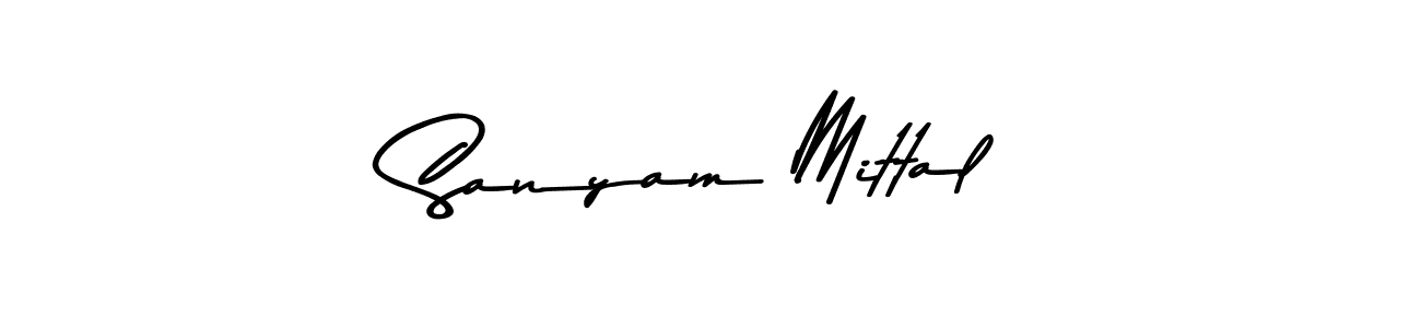 Asem Kandis PERSONAL USE is a professional signature style that is perfect for those who want to add a touch of class to their signature. It is also a great choice for those who want to make their signature more unique. Get Sanyam Mittal name to fancy signature for free. Sanyam Mittal signature style 9 images and pictures png