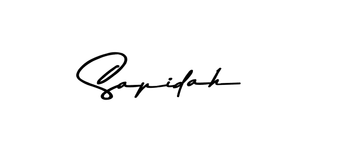 How to make Sapidah signature? Asem Kandis PERSONAL USE is a professional autograph style. Create handwritten signature for Sapidah name. Sapidah signature style 9 images and pictures png