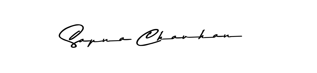 Sapna Chauhan stylish signature style. Best Handwritten Sign (Asem Kandis PERSONAL USE) for my name. Handwritten Signature Collection Ideas for my name Sapna Chauhan. Sapna Chauhan signature style 9 images and pictures png