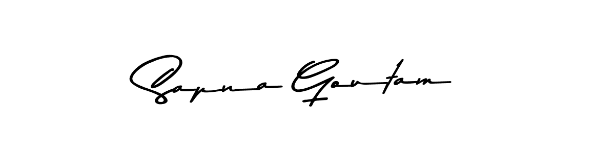 Check out images of Autograph of Sapna Goutam name. Actor Sapna Goutam Signature Style. Asem Kandis PERSONAL USE is a professional sign style online. Sapna Goutam signature style 9 images and pictures png