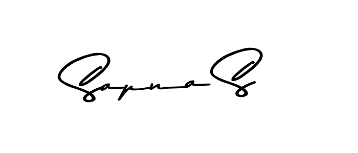 You should practise on your own different ways (Asem Kandis PERSONAL USE) to write your name (Sapna S) in signature. don't let someone else do it for you. Sapna S signature style 9 images and pictures png