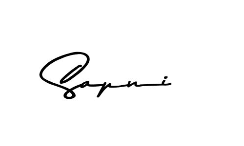 Also You can easily find your signature by using the search form. We will create Sapni name handwritten signature images for you free of cost using Asem Kandis PERSONAL USE sign style. Sapni signature style 9 images and pictures png