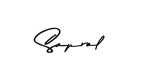 How to Draw Saprol signature style? Asem Kandis PERSONAL USE is a latest design signature styles for name Saprol. Saprol signature style 9 images and pictures png