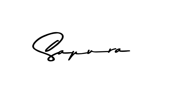 Make a beautiful signature design for name Sapura. Use this online signature maker to create a handwritten signature for free. Sapura signature style 9 images and pictures png