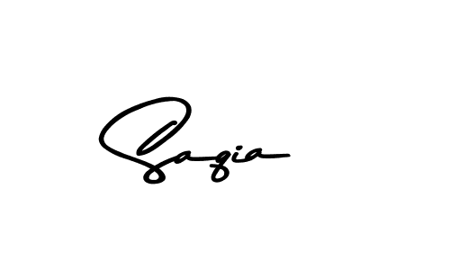 You should practise on your own different ways (Asem Kandis PERSONAL USE) to write your name (Saqia) in signature. don't let someone else do it for you. Saqia signature style 9 images and pictures png