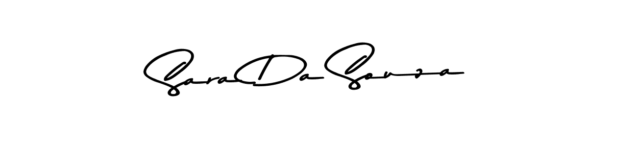 Also You can easily find your signature by using the search form. We will create Sara Da Souza name handwritten signature images for you free of cost using Asem Kandis PERSONAL USE sign style. Sara Da Souza signature style 9 images and pictures png