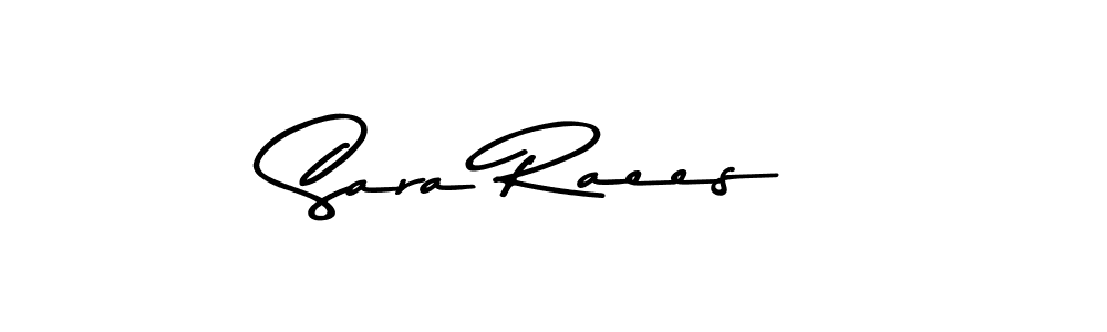 Use a signature maker to create a handwritten signature online. With this signature software, you can design (Asem Kandis PERSONAL USE) your own signature for name Sara Raees. Sara Raees signature style 9 images and pictures png