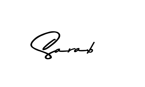 How to make Sarab signature? Asem Kandis PERSONAL USE is a professional autograph style. Create handwritten signature for Sarab name. Sarab signature style 9 images and pictures png