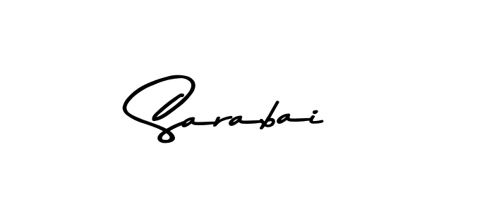 How to make Sarabai signature? Asem Kandis PERSONAL USE is a professional autograph style. Create handwritten signature for Sarabai name. Sarabai signature style 9 images and pictures png