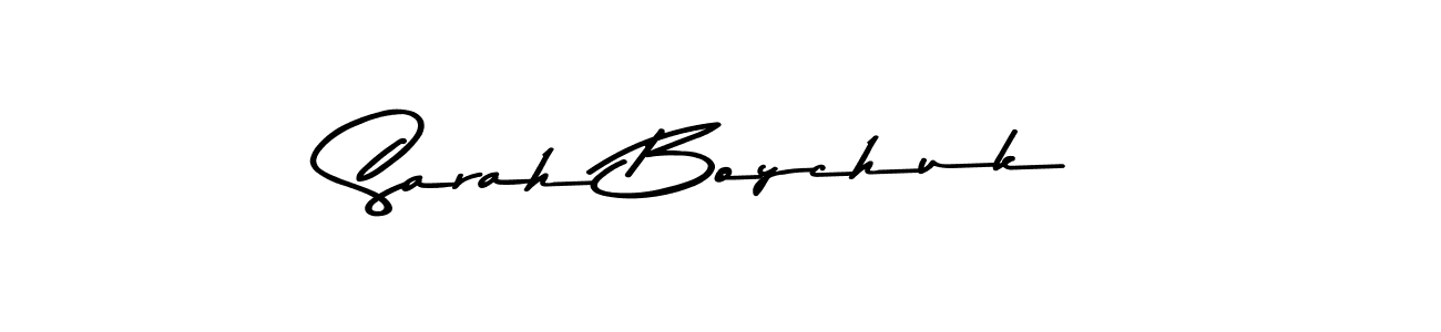 How to make Sarah Boychuk signature? Asem Kandis PERSONAL USE is a professional autograph style. Create handwritten signature for Sarah Boychuk name. Sarah Boychuk signature style 9 images and pictures png