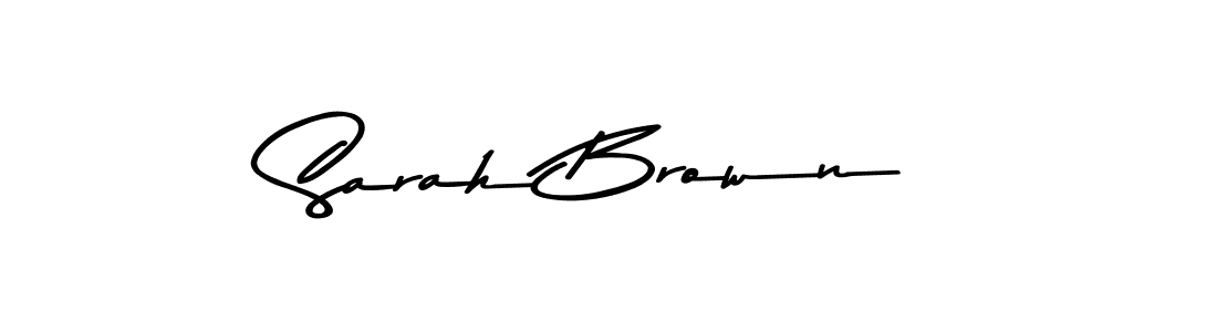 Make a beautiful signature design for name Sarah Brown. With this signature (Asem Kandis PERSONAL USE) style, you can create a handwritten signature for free. Sarah Brown signature style 9 images and pictures png