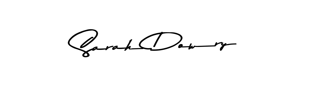 Also we have Sarah Dowry name is the best signature style. Create professional handwritten signature collection using Asem Kandis PERSONAL USE autograph style. Sarah Dowry signature style 9 images and pictures png