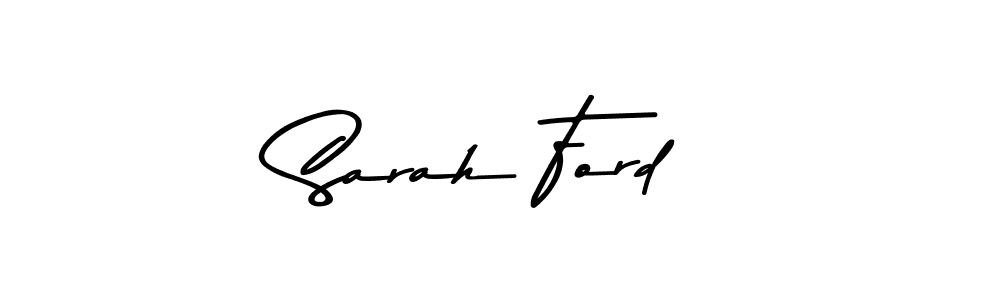 Sarah Ford stylish signature style. Best Handwritten Sign (Asem Kandis PERSONAL USE) for my name. Handwritten Signature Collection Ideas for my name Sarah Ford. Sarah Ford signature style 9 images and pictures png