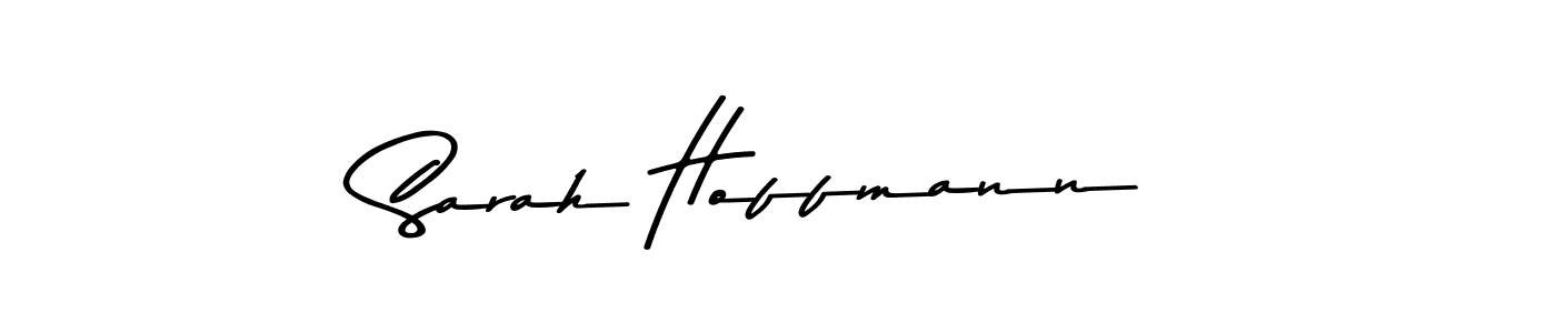 Create a beautiful signature design for name Sarah Hoffmann. With this signature (Asem Kandis PERSONAL USE) fonts, you can make a handwritten signature for free. Sarah Hoffmann signature style 9 images and pictures png