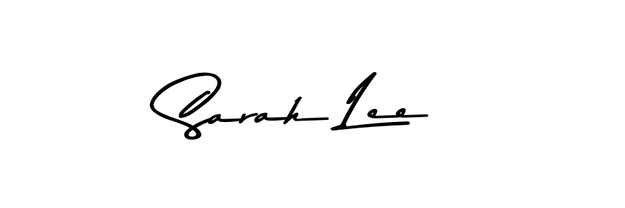 Design your own signature with our free online signature maker. With this signature software, you can create a handwritten (Asem Kandis PERSONAL USE) signature for name Sarah Lee. Sarah Lee signature style 9 images and pictures png