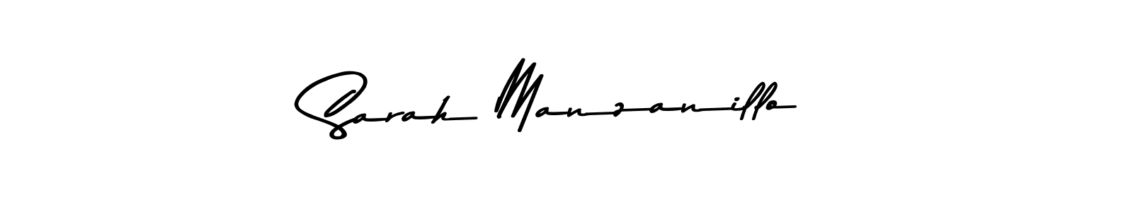 Make a beautiful signature design for name Sarah Manzanillo. With this signature (Asem Kandis PERSONAL USE) style, you can create a handwritten signature for free. Sarah Manzanillo signature style 9 images and pictures png