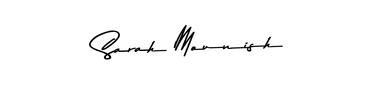 How to Draw Sarah Mounish signature style? Asem Kandis PERSONAL USE is a latest design signature styles for name Sarah Mounish. Sarah Mounish signature style 9 images and pictures png