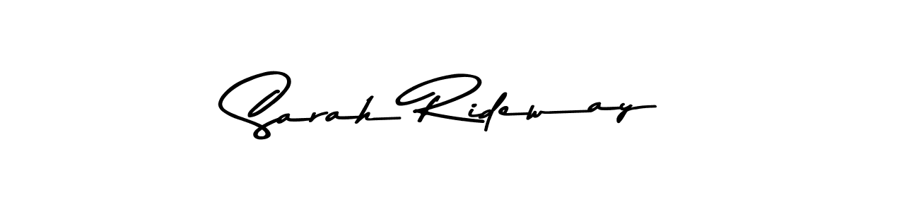 Make a beautiful signature design for name Sarah Rideway. With this signature (Asem Kandis PERSONAL USE) style, you can create a handwritten signature for free. Sarah Rideway signature style 9 images and pictures png