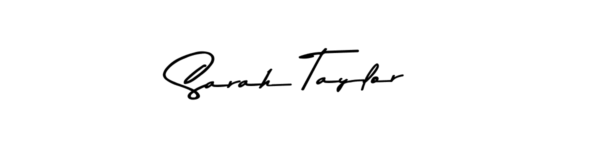 Create a beautiful signature design for name Sarah Taylor. With this signature (Asem Kandis PERSONAL USE) fonts, you can make a handwritten signature for free. Sarah Taylor signature style 9 images and pictures png