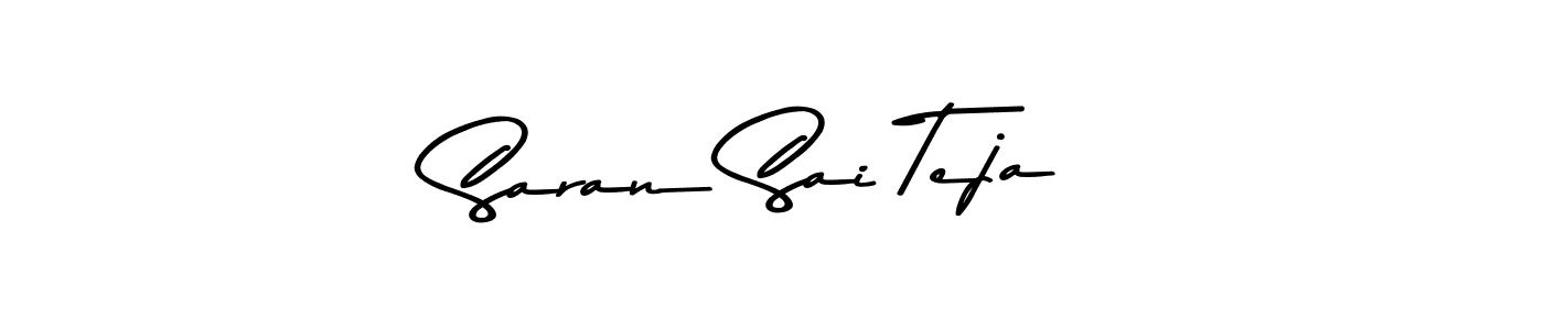 Similarly Asem Kandis PERSONAL USE is the best handwritten signature design. Signature creator online .You can use it as an online autograph creator for name Saran Sai Teja. Saran Sai Teja signature style 9 images and pictures png