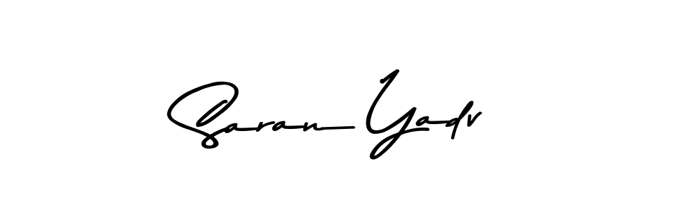 Also we have Saran Yadv name is the best signature style. Create professional handwritten signature collection using Asem Kandis PERSONAL USE autograph style. Saran Yadv signature style 9 images and pictures png