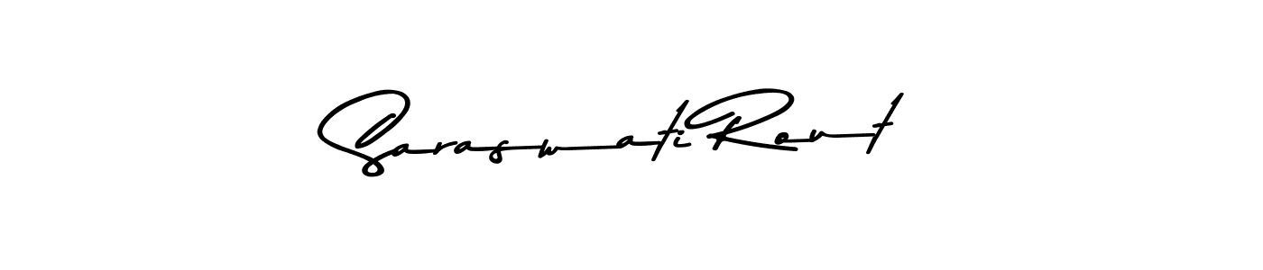 How to make Saraswati Rout signature? Asem Kandis PERSONAL USE is a professional autograph style. Create handwritten signature for Saraswati Rout name. Saraswati Rout signature style 9 images and pictures png