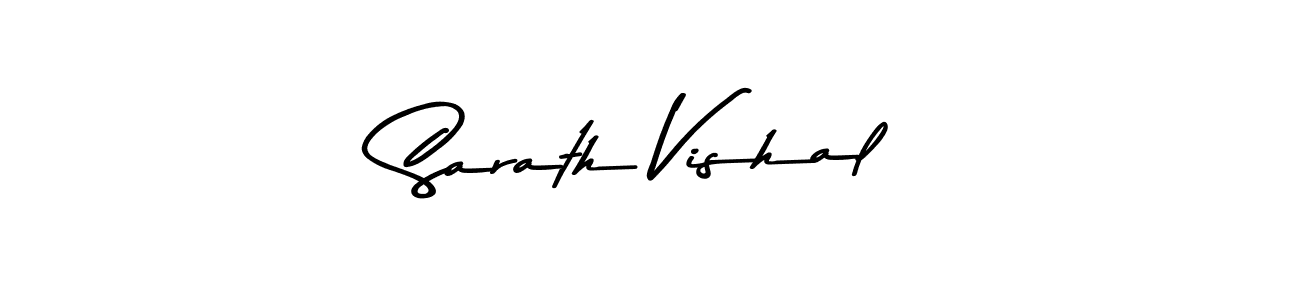 How to make Sarath Vishal signature? Asem Kandis PERSONAL USE is a professional autograph style. Create handwritten signature for Sarath Vishal name. Sarath Vishal signature style 9 images and pictures png