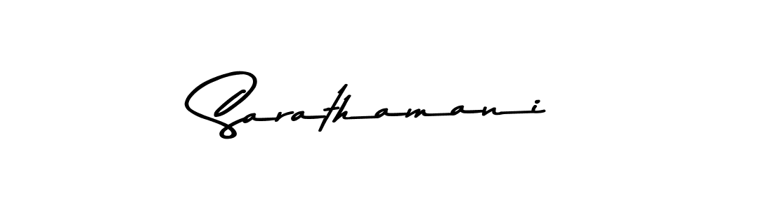 Similarly Asem Kandis PERSONAL USE is the best handwritten signature design. Signature creator online .You can use it as an online autograph creator for name Sarathamani. Sarathamani signature style 9 images and pictures png