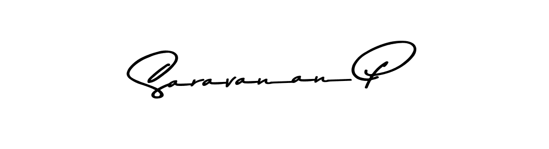 Create a beautiful signature design for name Saravanan P. With this signature (Asem Kandis PERSONAL USE) fonts, you can make a handwritten signature for free. Saravanan P signature style 9 images and pictures png