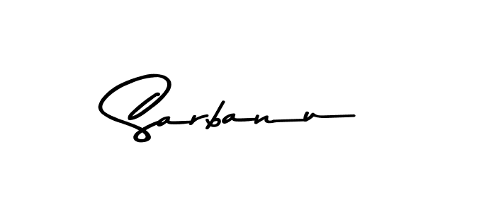 Make a beautiful signature design for name Sarbanu. Use this online signature maker to create a handwritten signature for free. Sarbanu signature style 9 images and pictures png