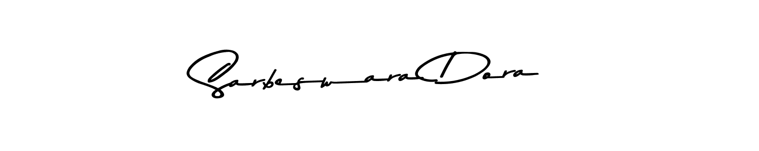 The best way (Asem Kandis PERSONAL USE) to make a short signature is to pick only two or three words in your name. The name Sarbeswara Dora include a total of six letters. For converting this name. Sarbeswara Dora signature style 9 images and pictures png