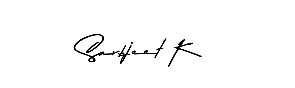 It looks lik you need a new signature style for name Sarbjeet K. Design unique handwritten (Asem Kandis PERSONAL USE) signature with our free signature maker in just a few clicks. Sarbjeet K signature style 9 images and pictures png