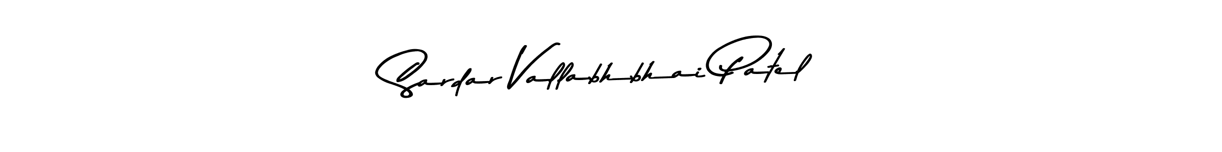 Make a beautiful signature design for name Sardar Vallabhbhai Patel. With this signature (Asem Kandis PERSONAL USE) style, you can create a handwritten signature for free. Sardar Vallabhbhai Patel signature style 9 images and pictures png