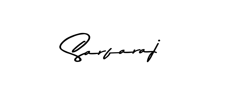 Use a signature maker to create a handwritten signature online. With this signature software, you can design (Asem Kandis PERSONAL USE) your own signature for name Sarfaraj. Sarfaraj signature style 9 images and pictures png