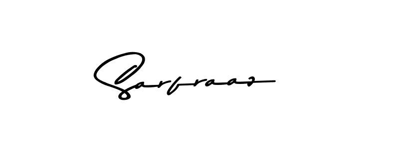 Use a signature maker to create a handwritten signature online. With this signature software, you can design (Asem Kandis PERSONAL USE) your own signature for name Sarfraaz. Sarfraaz signature style 9 images and pictures png