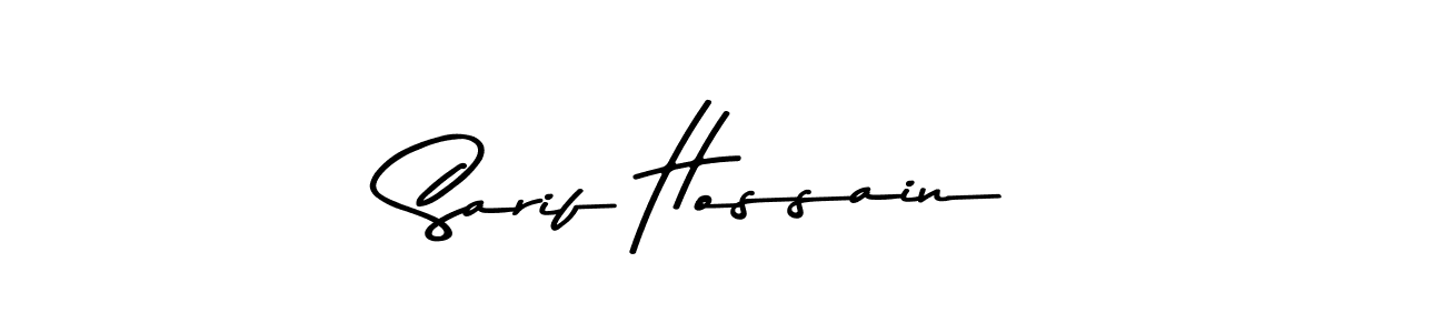 Make a beautiful signature design for name Sarif Hossain. Use this online signature maker to create a handwritten signature for free. Sarif Hossain signature style 9 images and pictures png