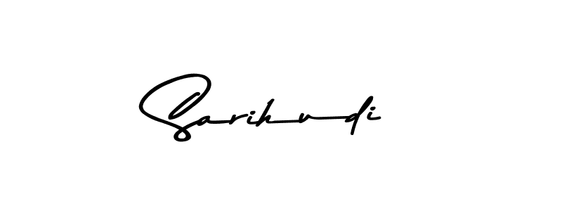Also You can easily find your signature by using the search form. We will create Sarihudi name handwritten signature images for you free of cost using Asem Kandis PERSONAL USE sign style. Sarihudi signature style 9 images and pictures png