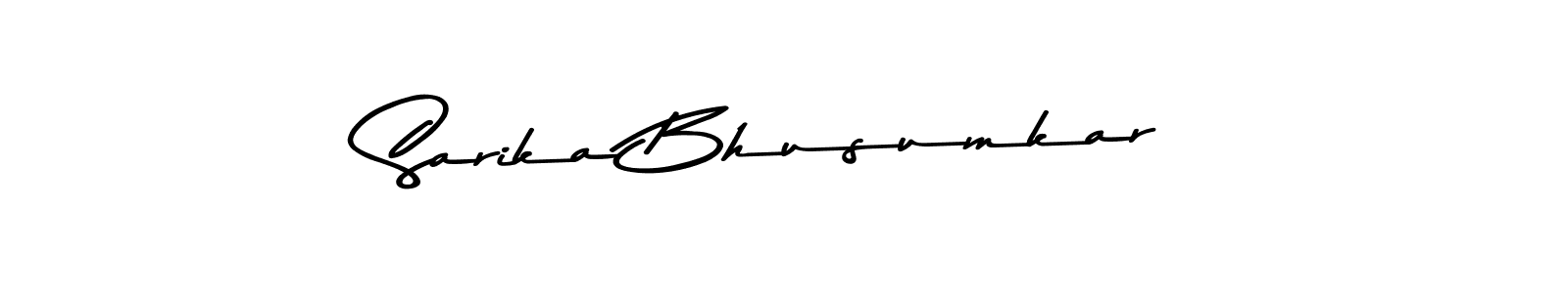 Make a beautiful signature design for name Sarika Bhusumkar. With this signature (Asem Kandis PERSONAL USE) style, you can create a handwritten signature for free. Sarika Bhusumkar signature style 9 images and pictures png