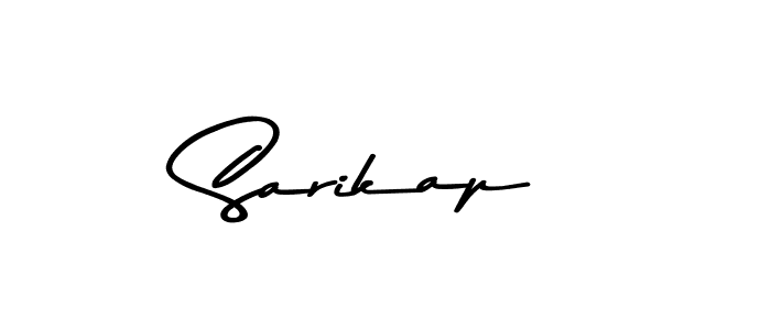 The best way (Asem Kandis PERSONAL USE) to make a short signature is to pick only two or three words in your name. The name Sarikap include a total of six letters. For converting this name. Sarikap signature style 9 images and pictures png