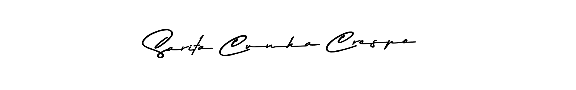 Also we have Sarita Cunha Crespo name is the best signature style. Create professional handwritten signature collection using Asem Kandis PERSONAL USE autograph style. Sarita Cunha Crespo signature style 9 images and pictures png
