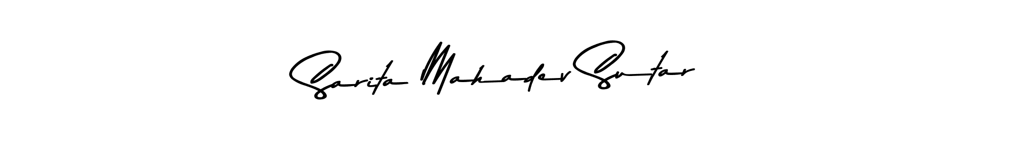 How to make Sarita Mahadev Sutar signature? Asem Kandis PERSONAL USE is a professional autograph style. Create handwritten signature for Sarita Mahadev Sutar name. Sarita Mahadev Sutar signature style 9 images and pictures png