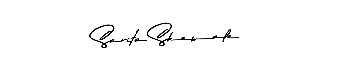 Create a beautiful signature design for name Sarita Shewale. With this signature (Asem Kandis PERSONAL USE) fonts, you can make a handwritten signature for free. Sarita Shewale signature style 9 images and pictures png