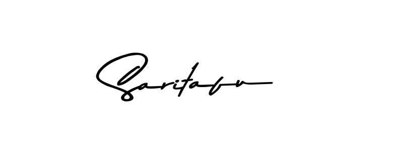 Make a beautiful signature design for name Saritafu. With this signature (Asem Kandis PERSONAL USE) style, you can create a handwritten signature for free. Saritafu signature style 9 images and pictures png