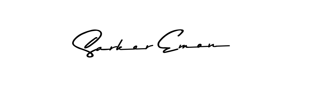Similarly Asem Kandis PERSONAL USE is the best handwritten signature design. Signature creator online .You can use it as an online autograph creator for name Sarker Emon. Sarker Emon signature style 9 images and pictures png