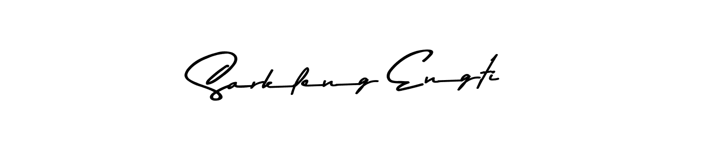 You should practise on your own different ways (Asem Kandis PERSONAL USE) to write your name (Sarkleng Engti) in signature. don't let someone else do it for you. Sarkleng Engti signature style 9 images and pictures png