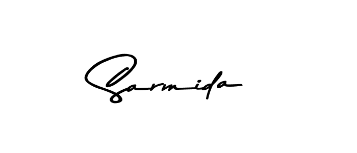 Sarmida stylish signature style. Best Handwritten Sign (Asem Kandis PERSONAL USE) for my name. Handwritten Signature Collection Ideas for my name Sarmida. Sarmida signature style 9 images and pictures png